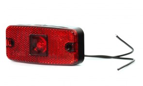 LED achterlicht markering 1 led rood KP-224