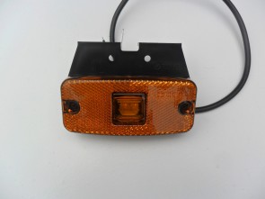 LED zijmarkering oranje/amber 2 leds KP-223